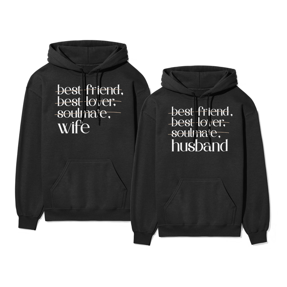 Best friend, Best Lover, Soulmate, Wife & Husband - Matching Look | Stylish Love-Inspired Outfit for Couples