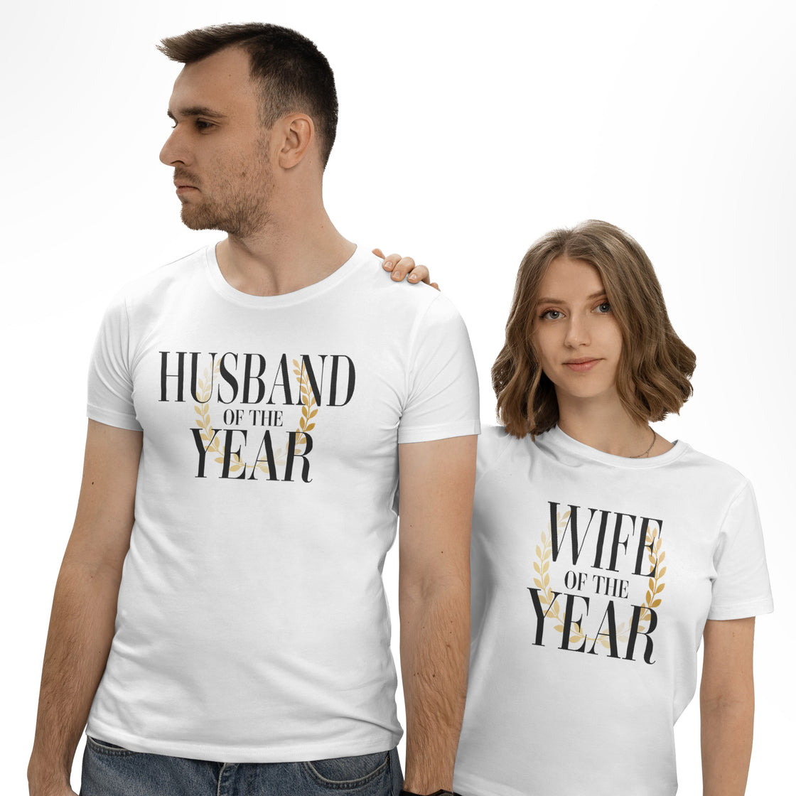 Husband of the Year & Wife - Matching Set | Award-Winning Couplewear