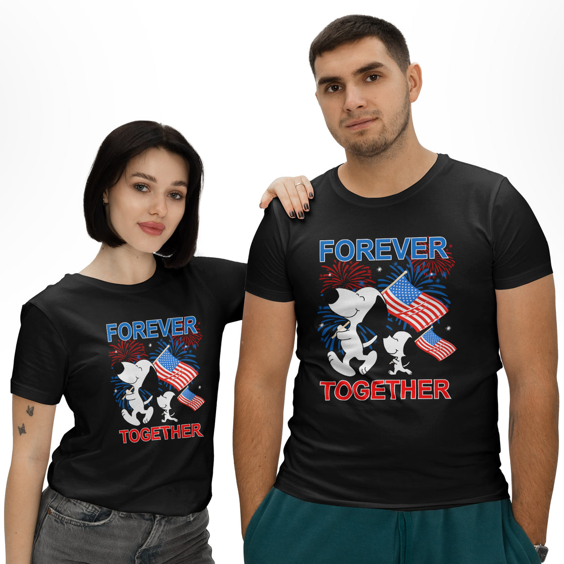Forever Together – Patriotic Matching Outfits for Couples Who Celebrate Love & Freedom