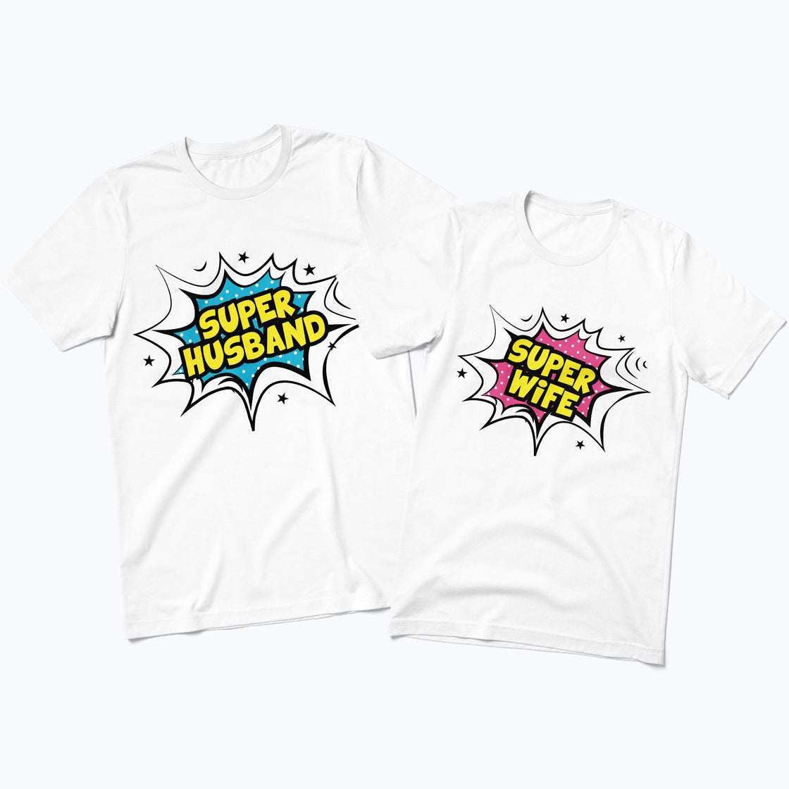 Super Husband & Wife | Matching Look for Couples Who Rock Together