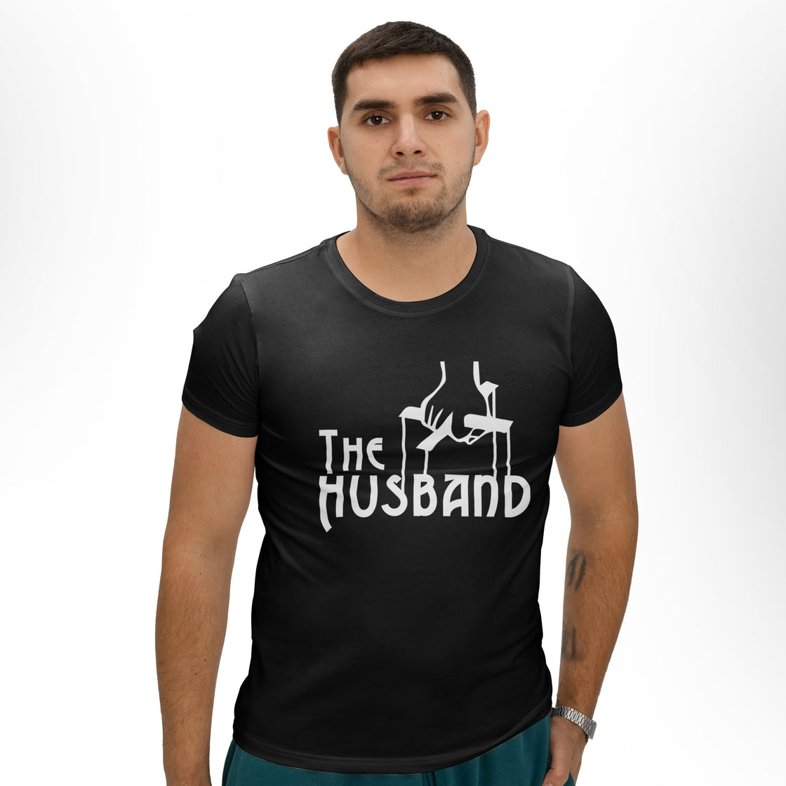 The Husband & The Wife | Funny Couple Outfit with a Godfather Twist