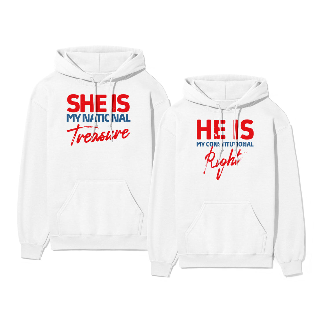 He Is My Constitutional Right & She Is My National Treasure – Bold Matching Outfits for Couples Who Love America (and Each Other)