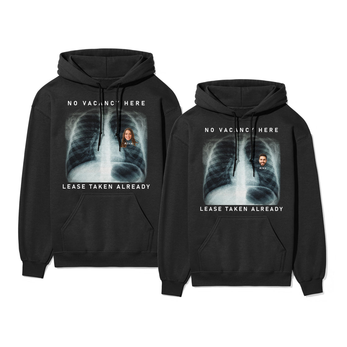 No Vacancy Here – X-Ray Love Matching Outfits That Show Your Heart’s Already Taken