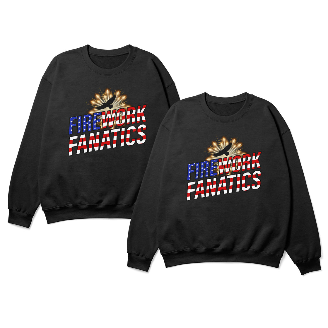 Firework Fanatics – Bold Matching Outfits for Patriotic Celebrations