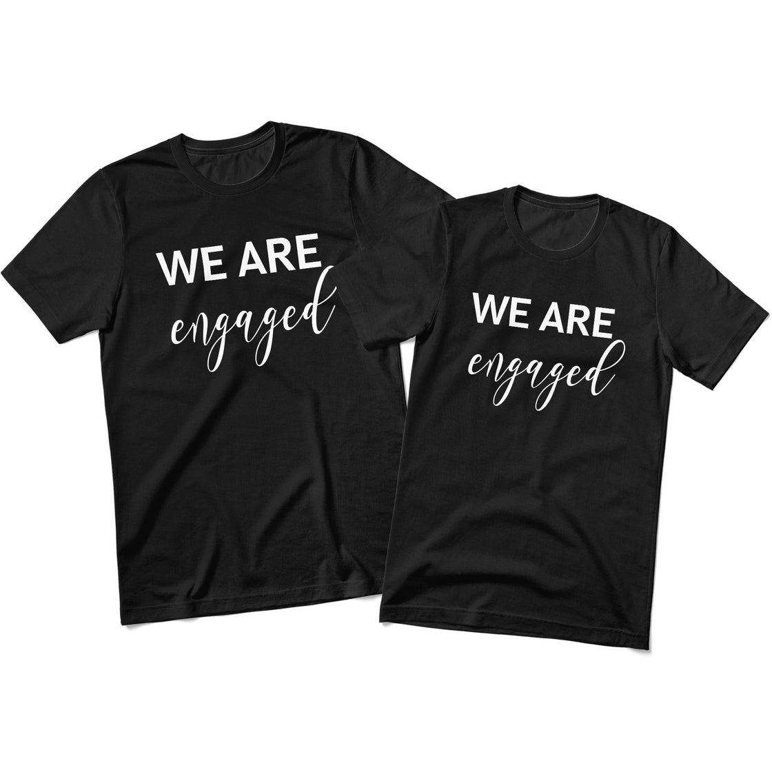 We Are Engaged | Matching Engagement Outfit for Couples in Love