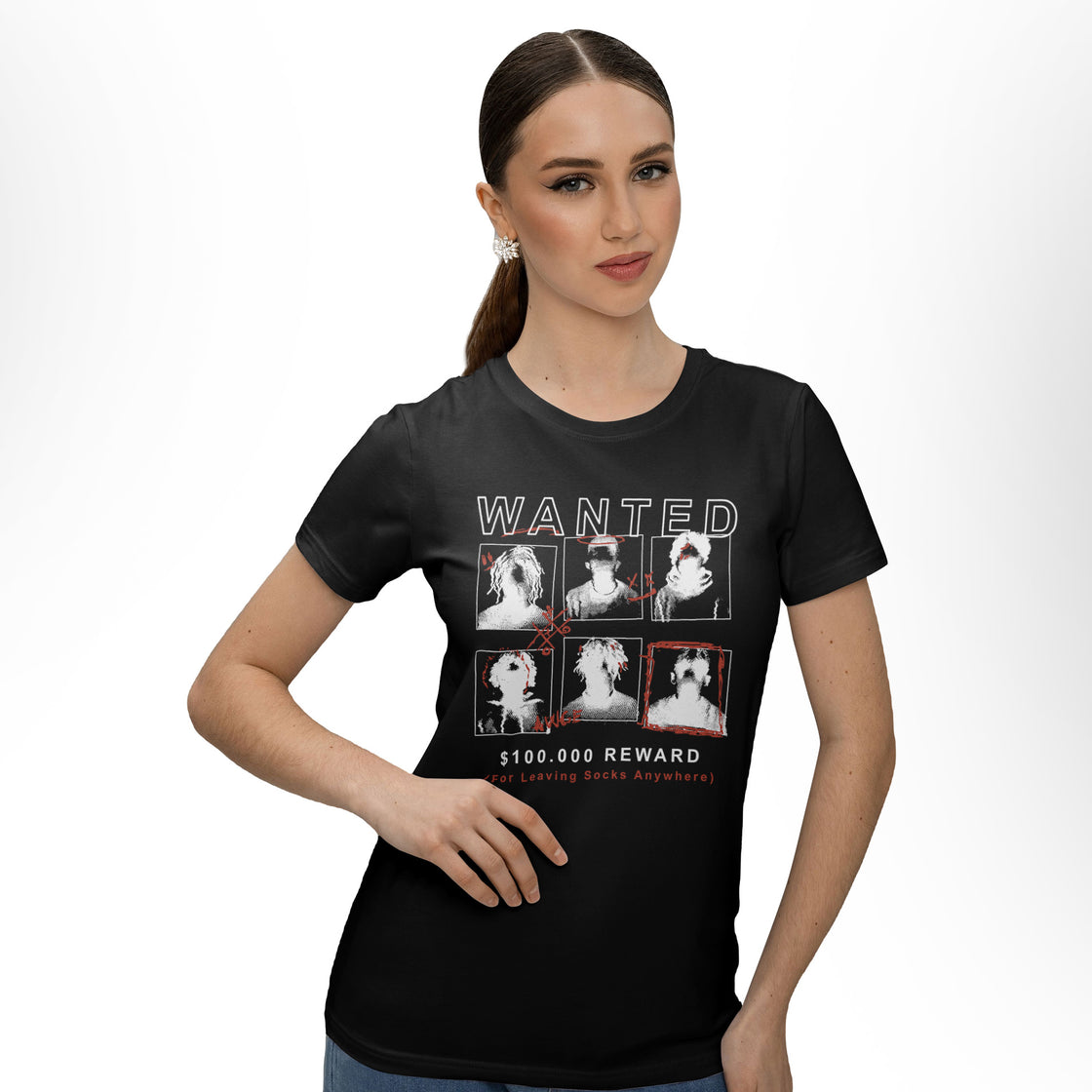 Custom Wanted Matching Outfits – Turn Your Faces into a $100,000 “Couple Crimes” Poster