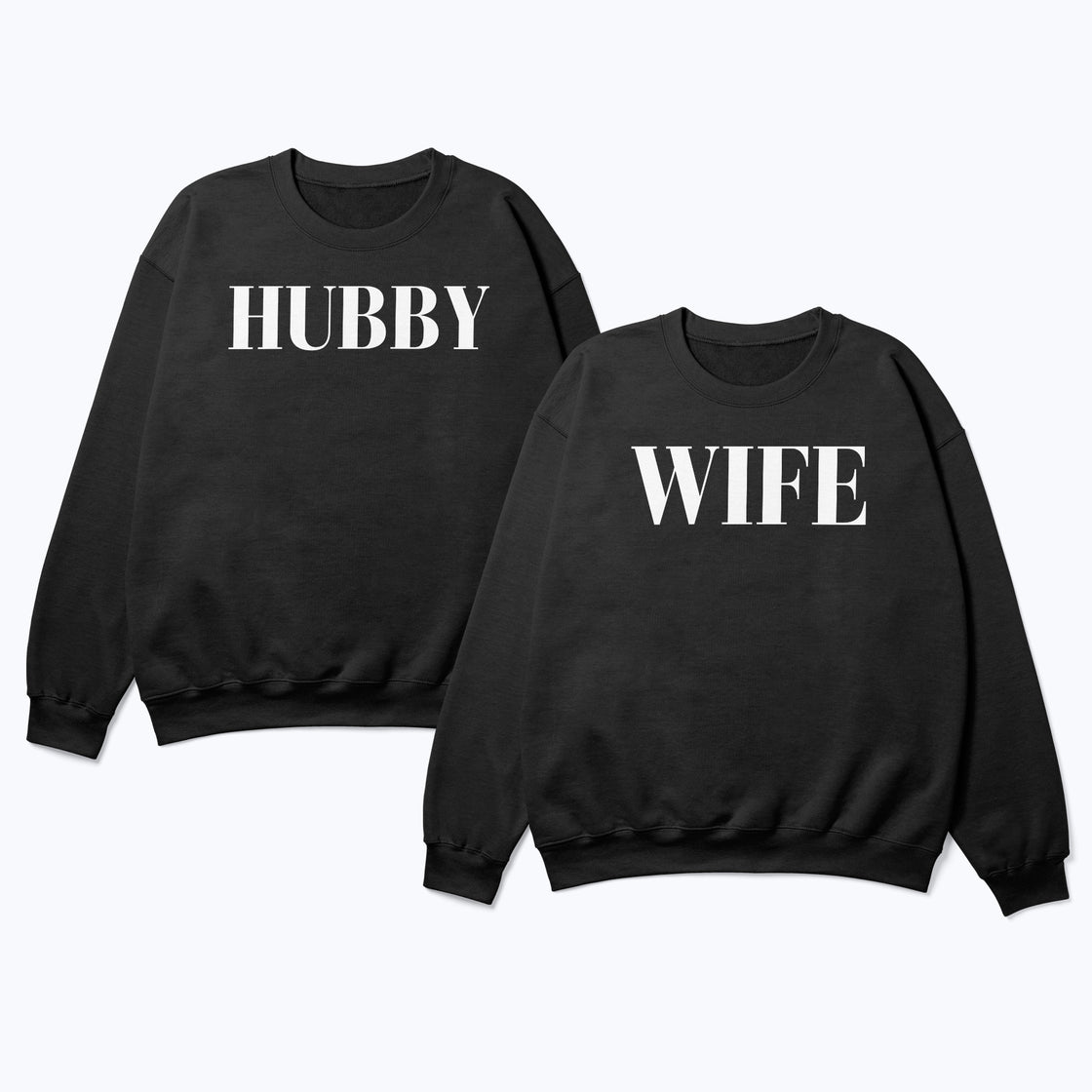 Hubby & Wife | Bold Minimalist Couplewear