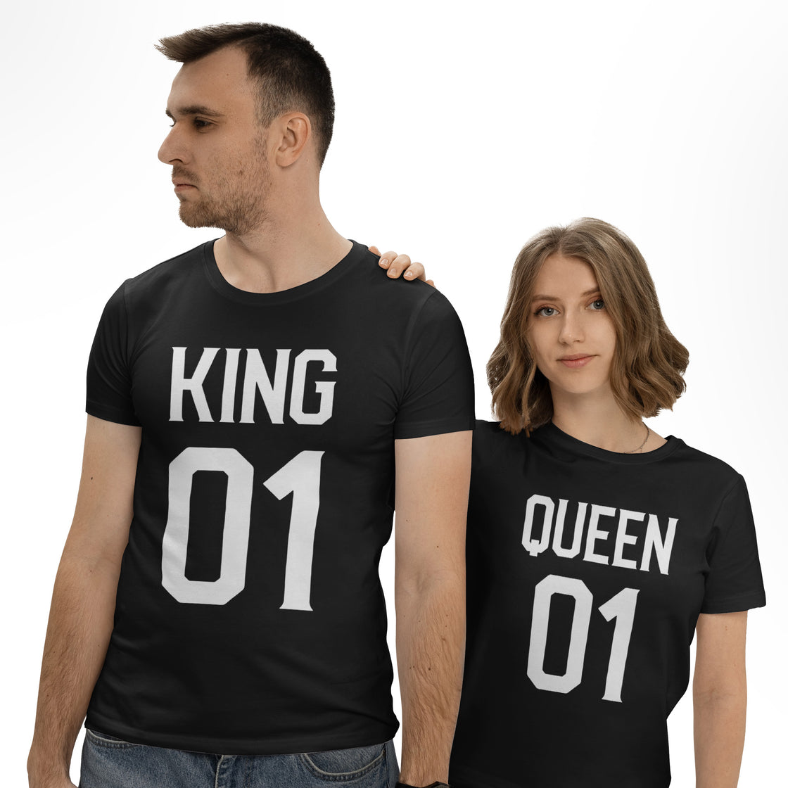King 01 & Queen 01 – Matching Outfits for Wife & Husband with Style