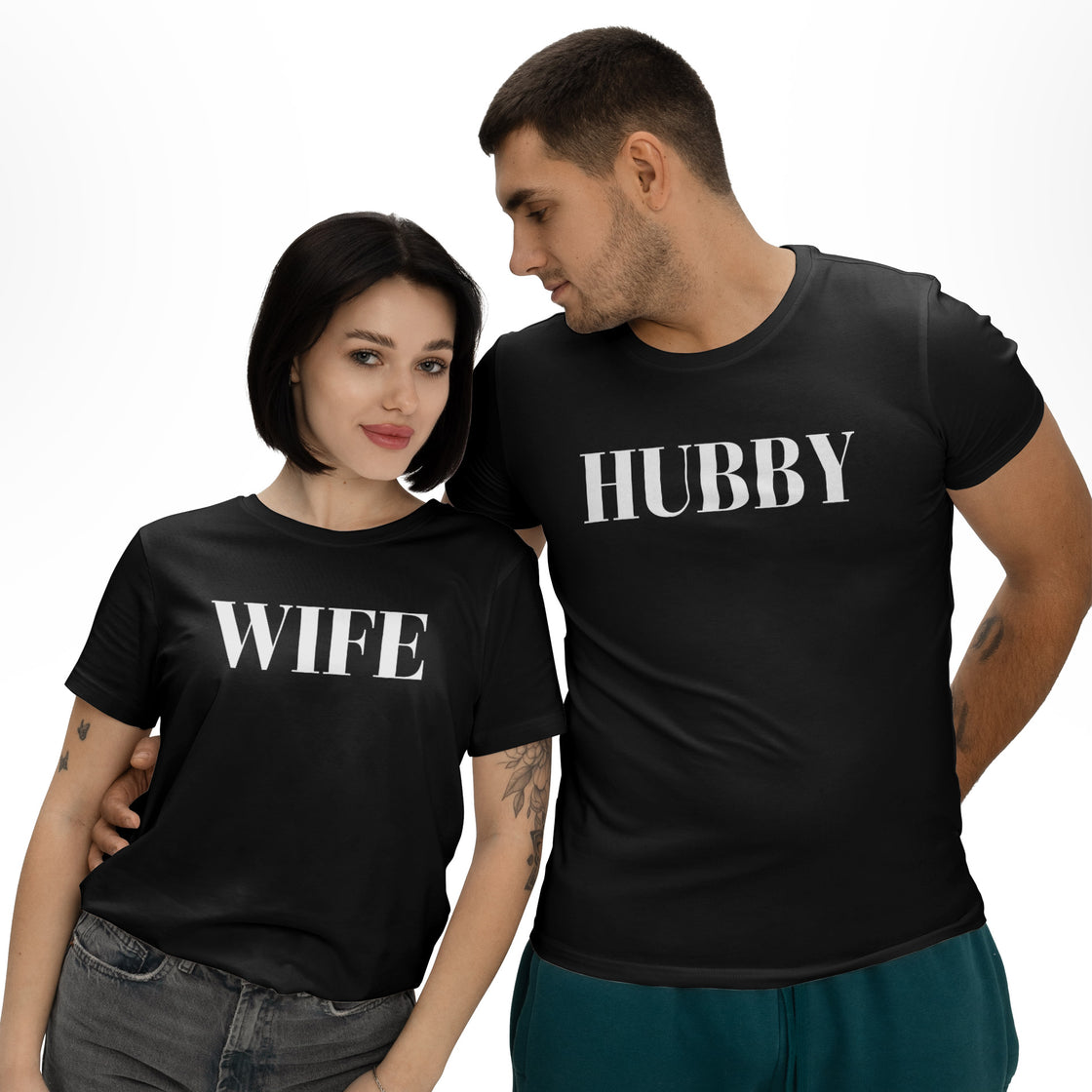 Hubby & Wife | Bold Minimalist Couplewear