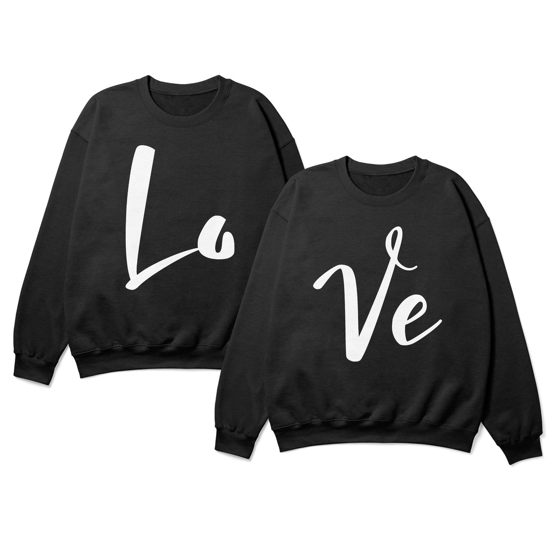 LOVE Split Design – Romantic Matching Looks Made for Two in Love
