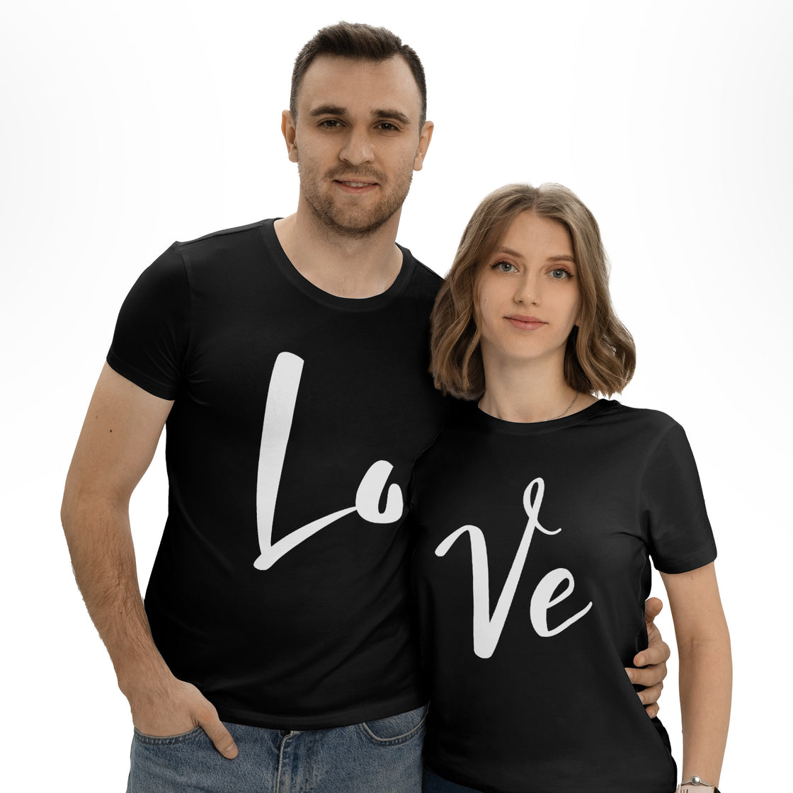 LOVE Split Design – Romantic Matching Looks Made for Two in Love