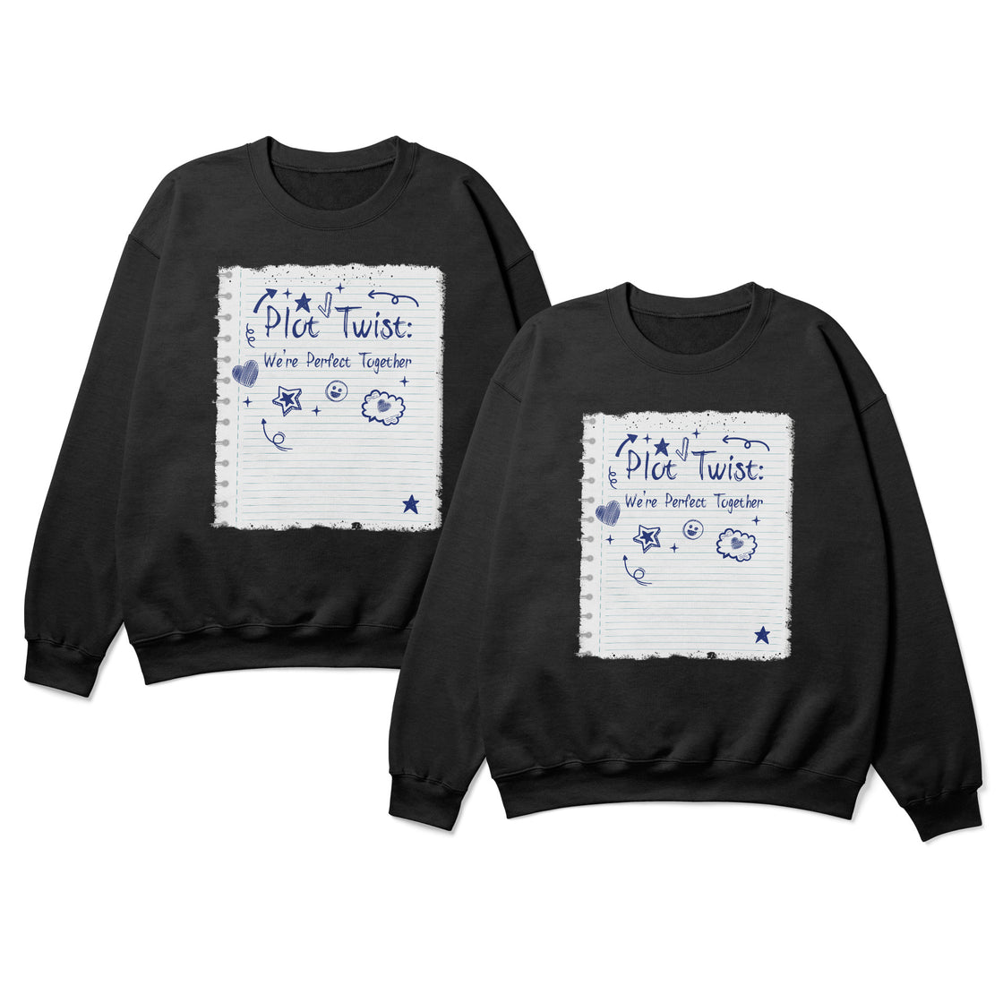 Plot Twist: We’re Perfect Together - Romantic & Whimsical Couple Outfit