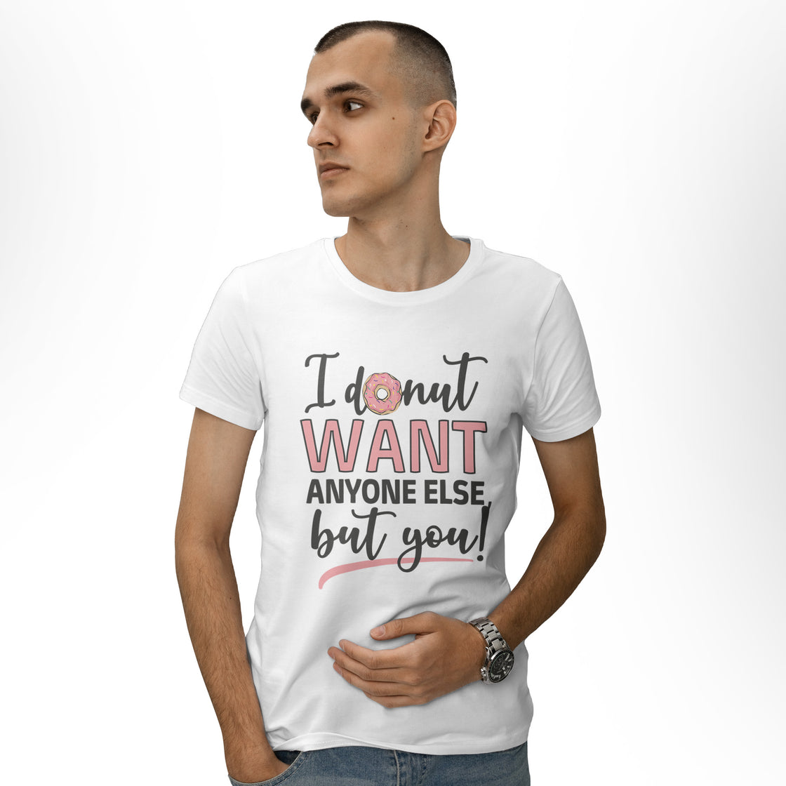 I Donut Want Anyone Else But You! – Cute Matching Set for Couples with a Sweet Tooth