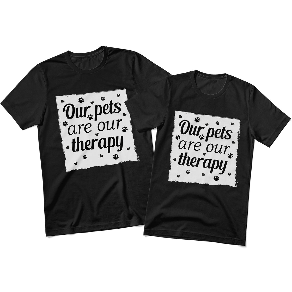 Our Pets Are Our Therapy – Matching Clothes That Say 'We Belong Together'