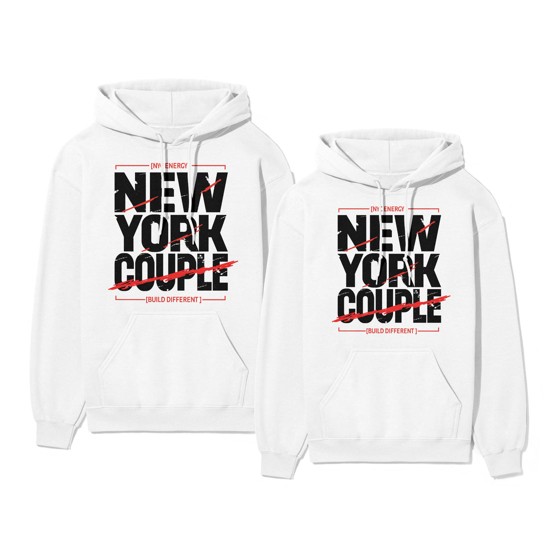 New York Couple – Bold Urban Matching Outfit for Couples with NYC Energy