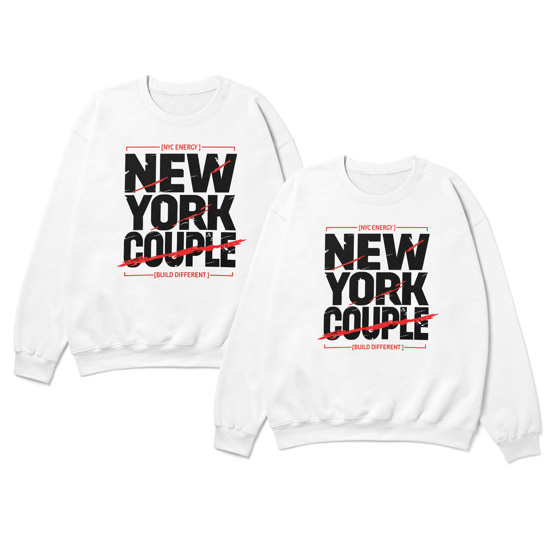 New York Couple – Bold Urban Matching Outfit for Couples with NYC Energy