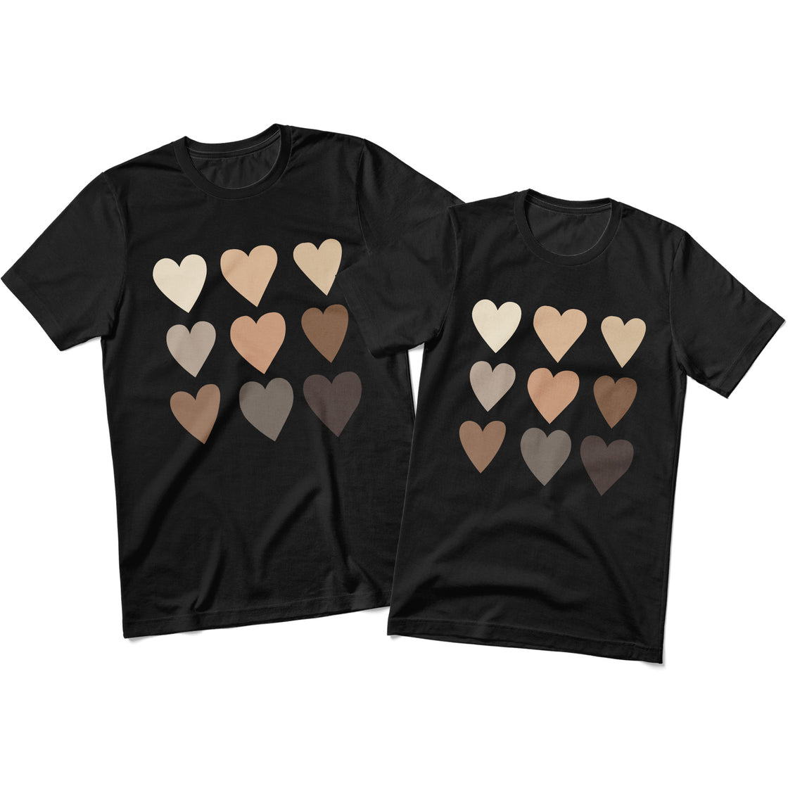 Hearts in Every Shade – Matching Couple Clothes That Stand Out