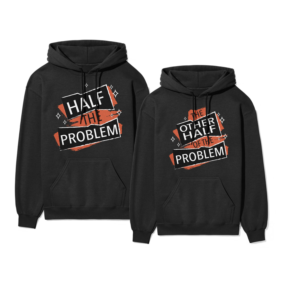 Half the Problem & the Other Half of the Problem – Funny Matching Set for Couples