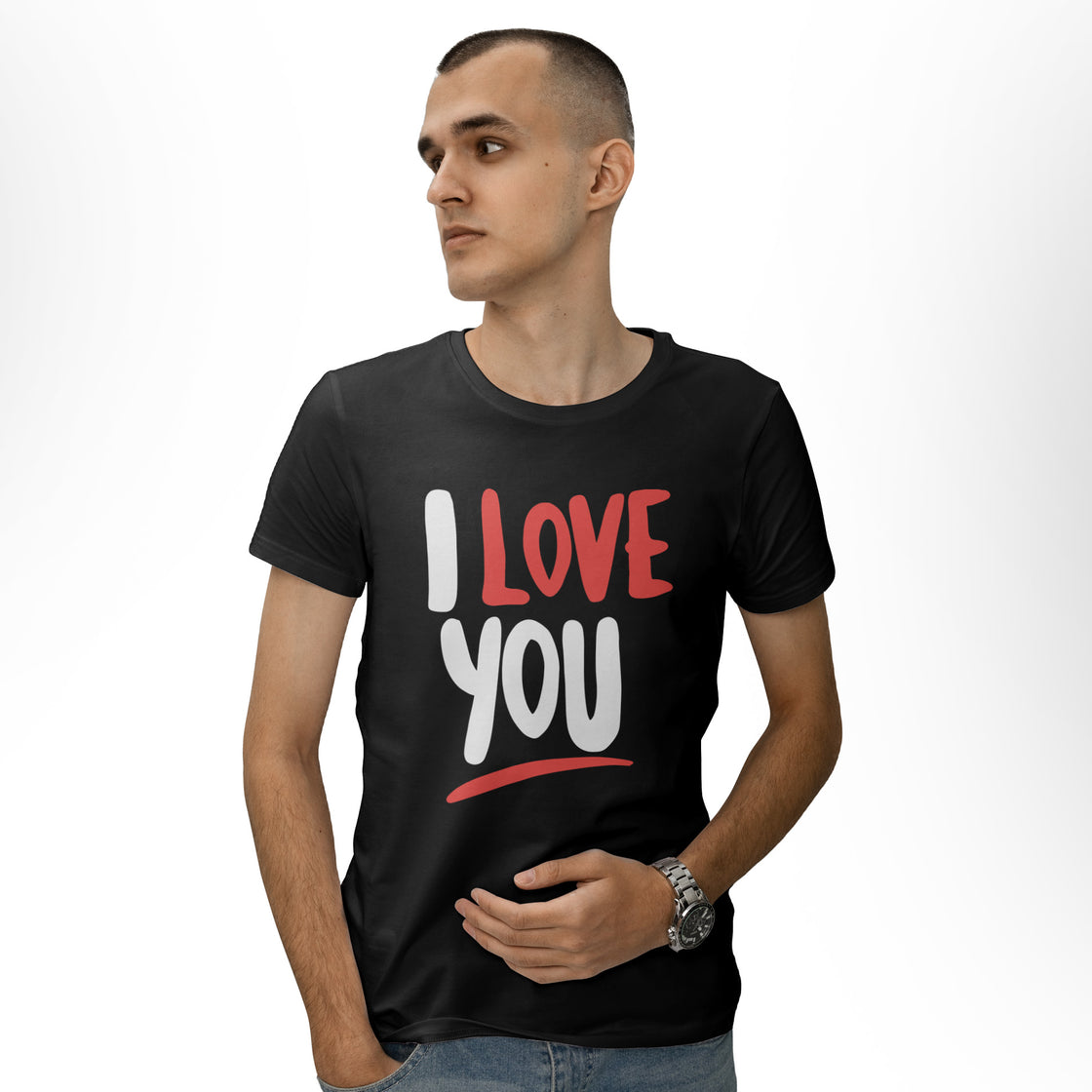 I Love You & I Know – Matching Tees for Couples with Big Vibes