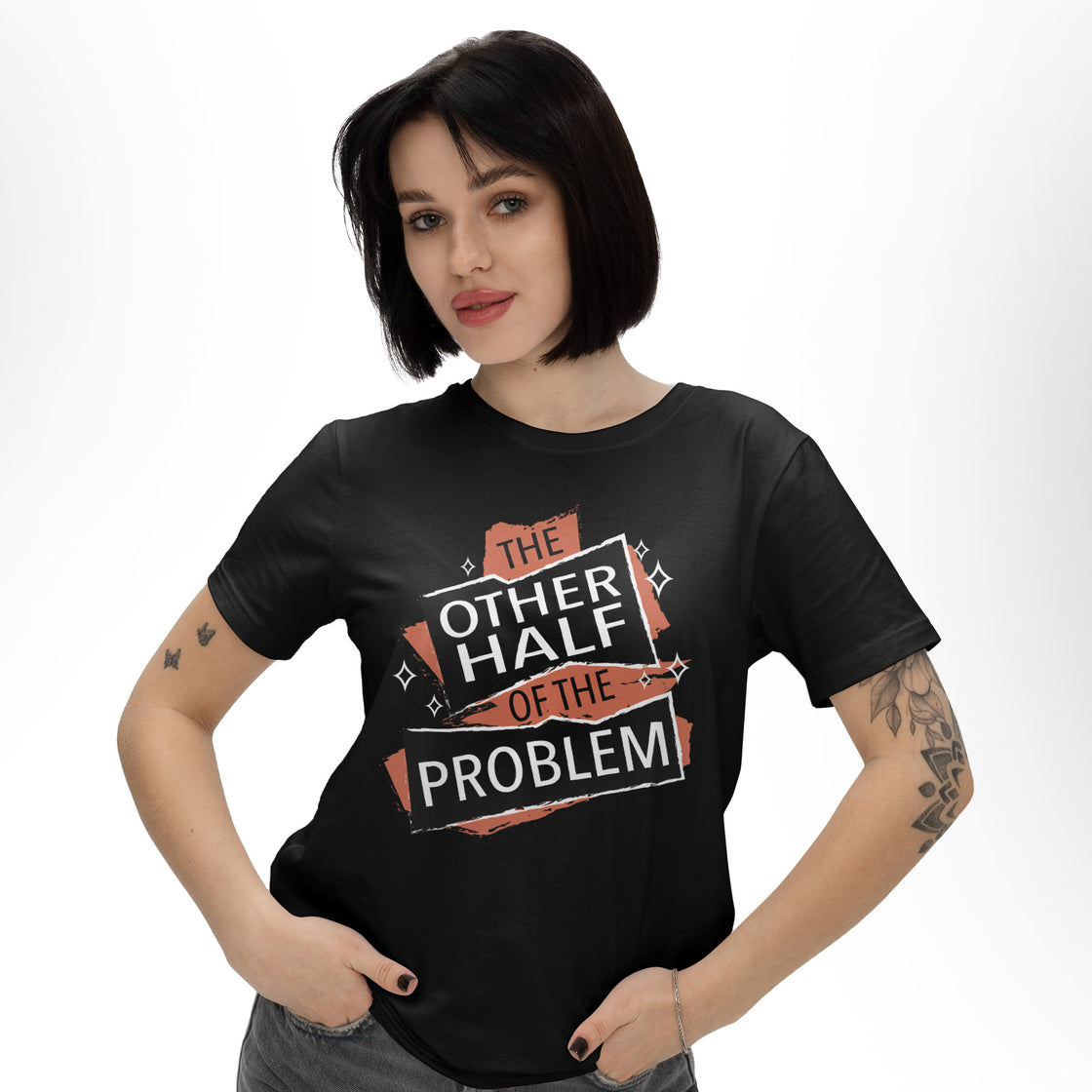 Half the Problem & the Other Half of the Problem – Funny Matching Set for Couples