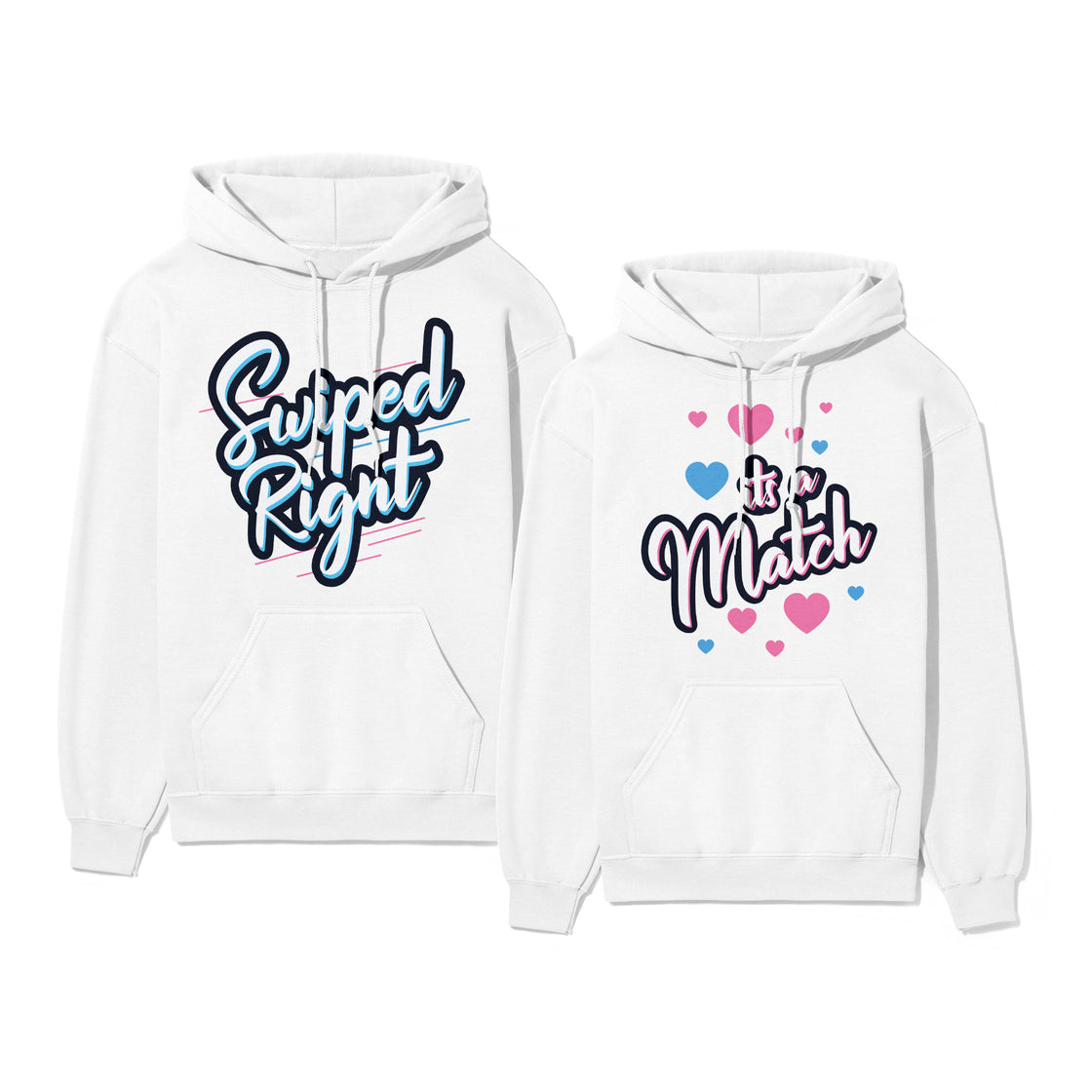 Swiped Right & It’s a Match – Couple Matching Collection for Date Days & Chill Nights