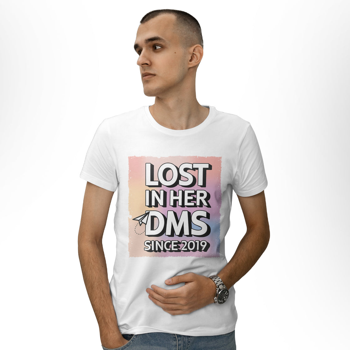 Lost in Her DMS Since 2019 & Lost in His DMS Since 2019 – Matching Looks for Couples Who Slid into Love