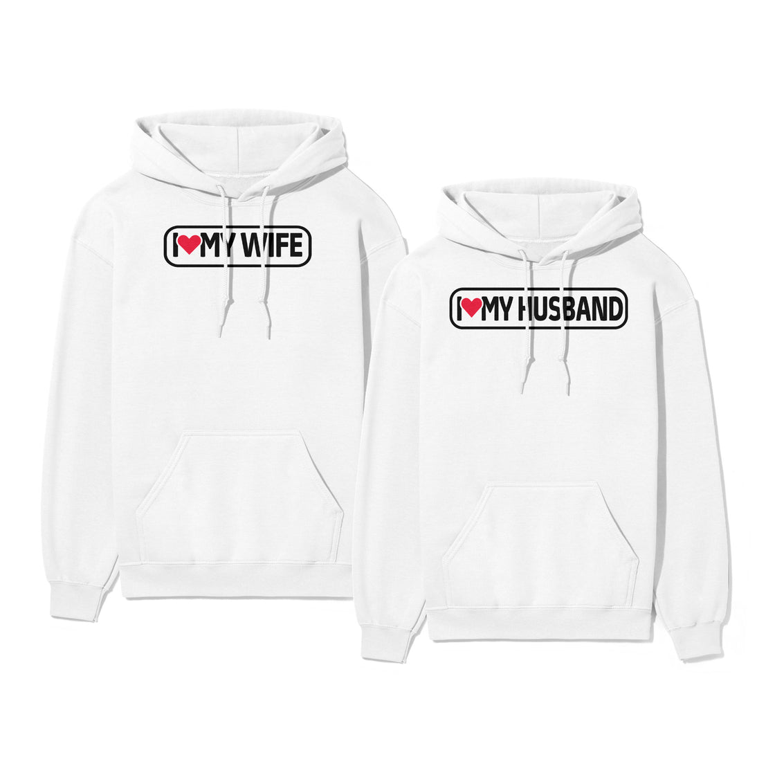 I Love My Wife & I Love My Husband – Matching Set That Says It Loud