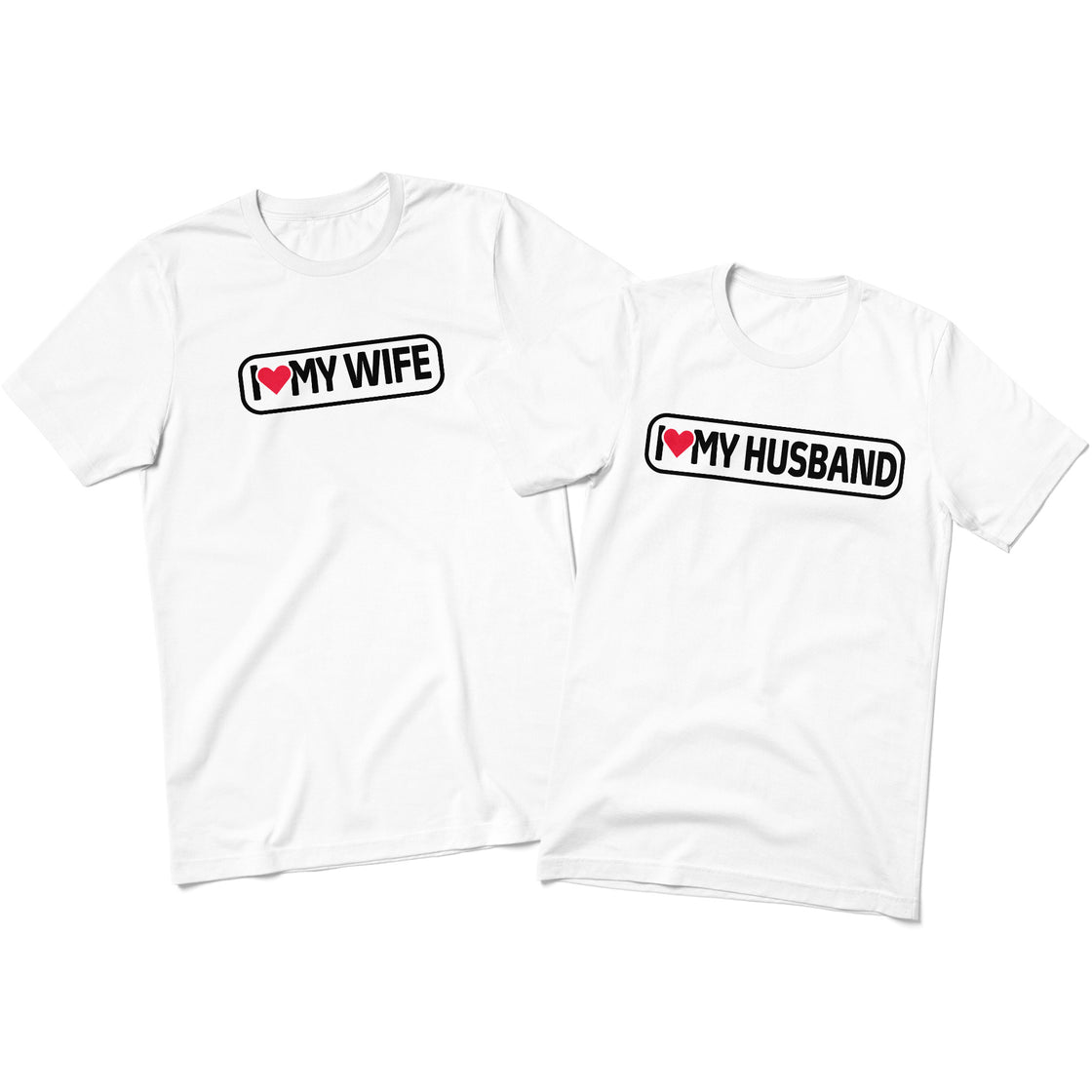 I Love My Wife & I Love My Husband – Matching Set That Says It Loud