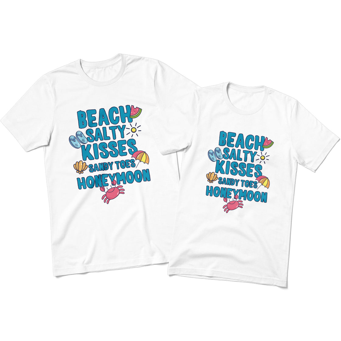 Beach Salty Kisses Sandy Toes Honeymoon – Romantic Matching Looks Made for Two in Love