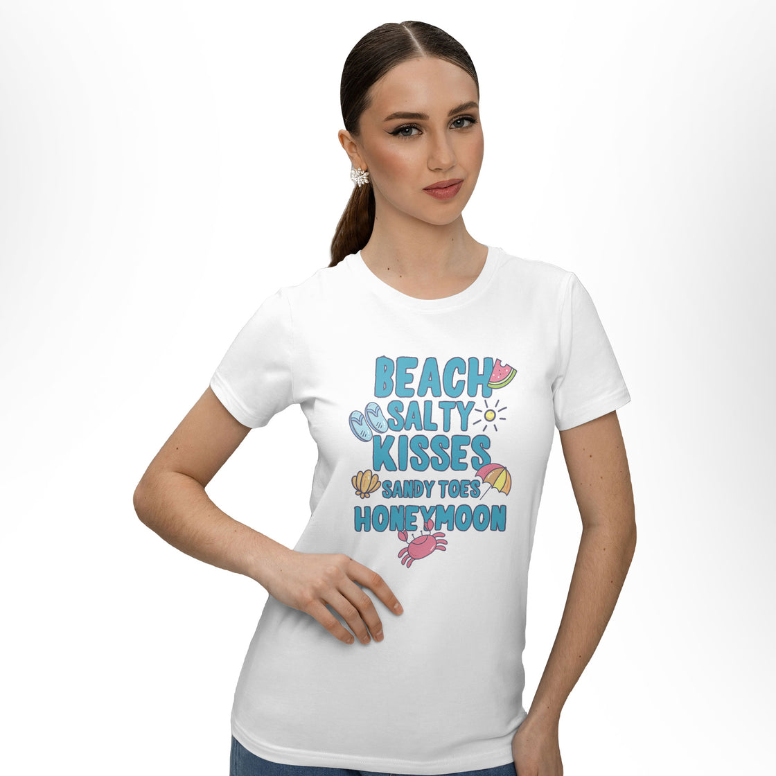 Beach Salty Kisses Sandy Toes Honeymoon – Romantic Matching Looks Made for Two in Love