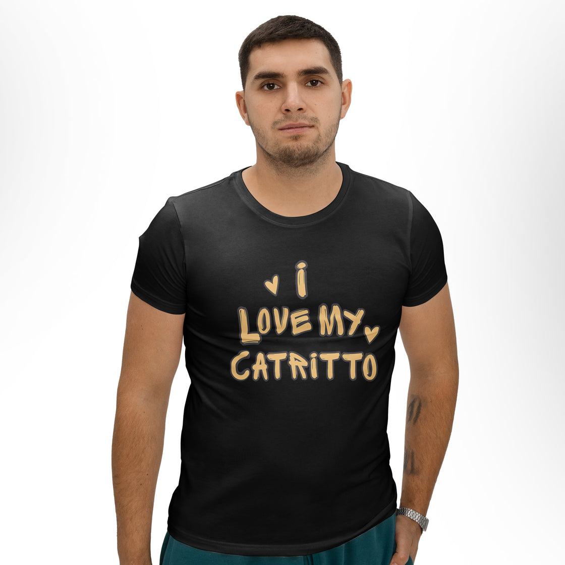 I Love My Catritto & Catritto – Cute & Funny Matching Set for Couples Who Love Cats (and Burritos)