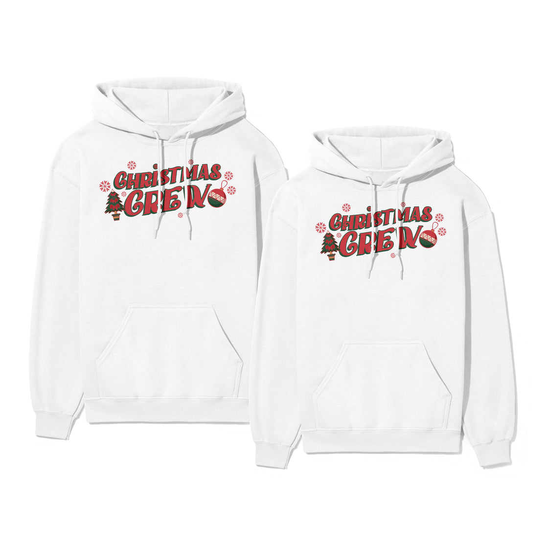 Christmas Crew – Cozy Matching Set for Couples Who Love Holiday Cheer