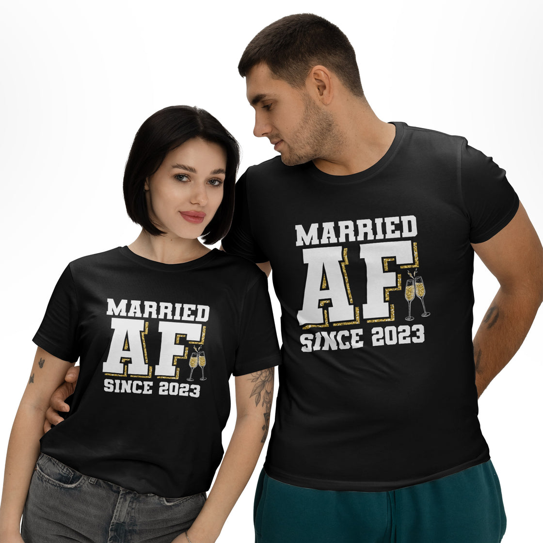 Married AF Since 2023 - Matching Look for Couples