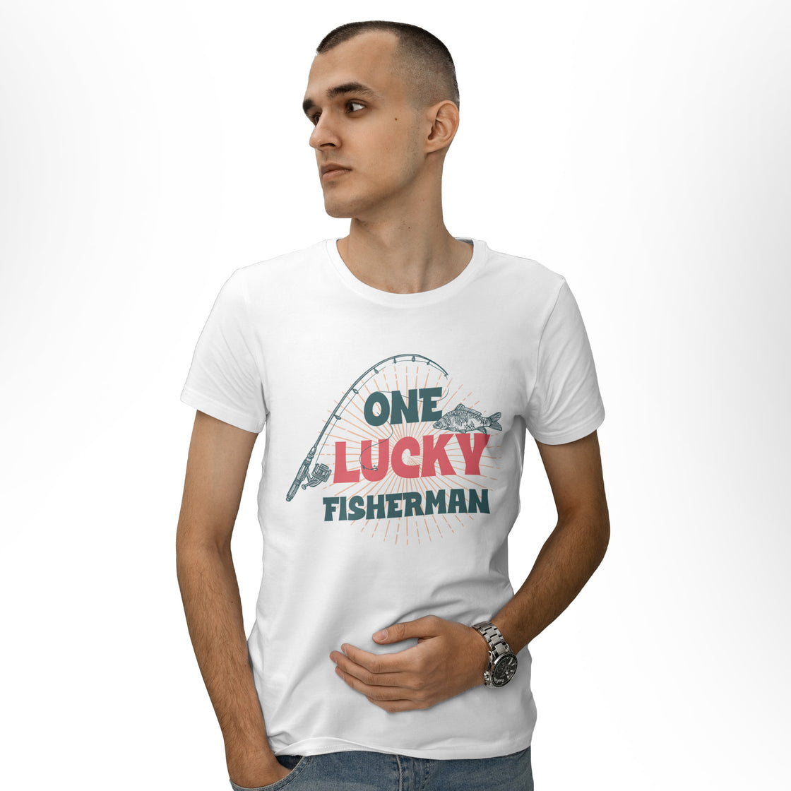 One Lucky Fisherman & Best Catch of His Life – Funny His & Hers Matching Set