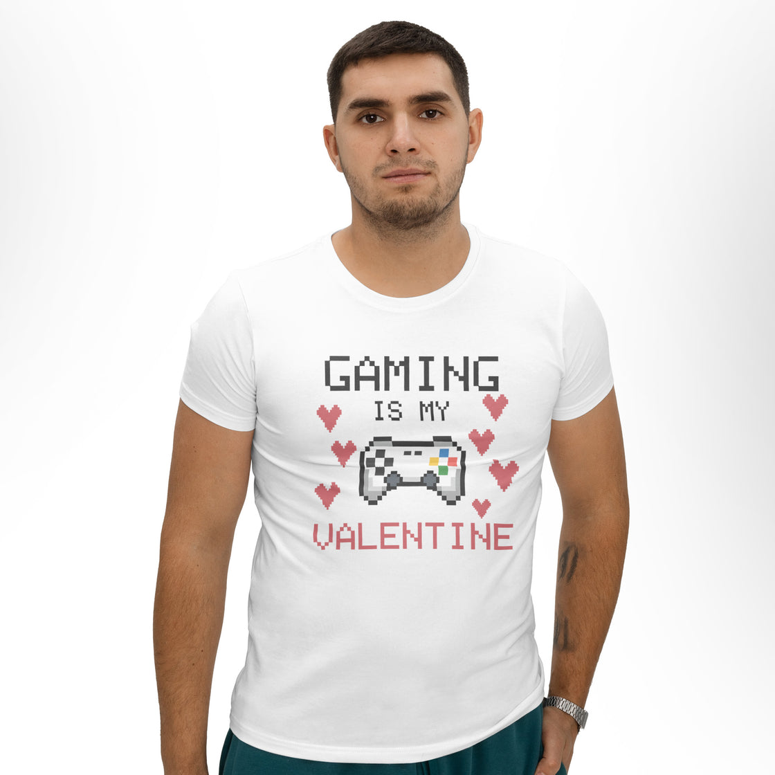 Gaming is My Valentine – Matching Valentine Look for Gamer Couples