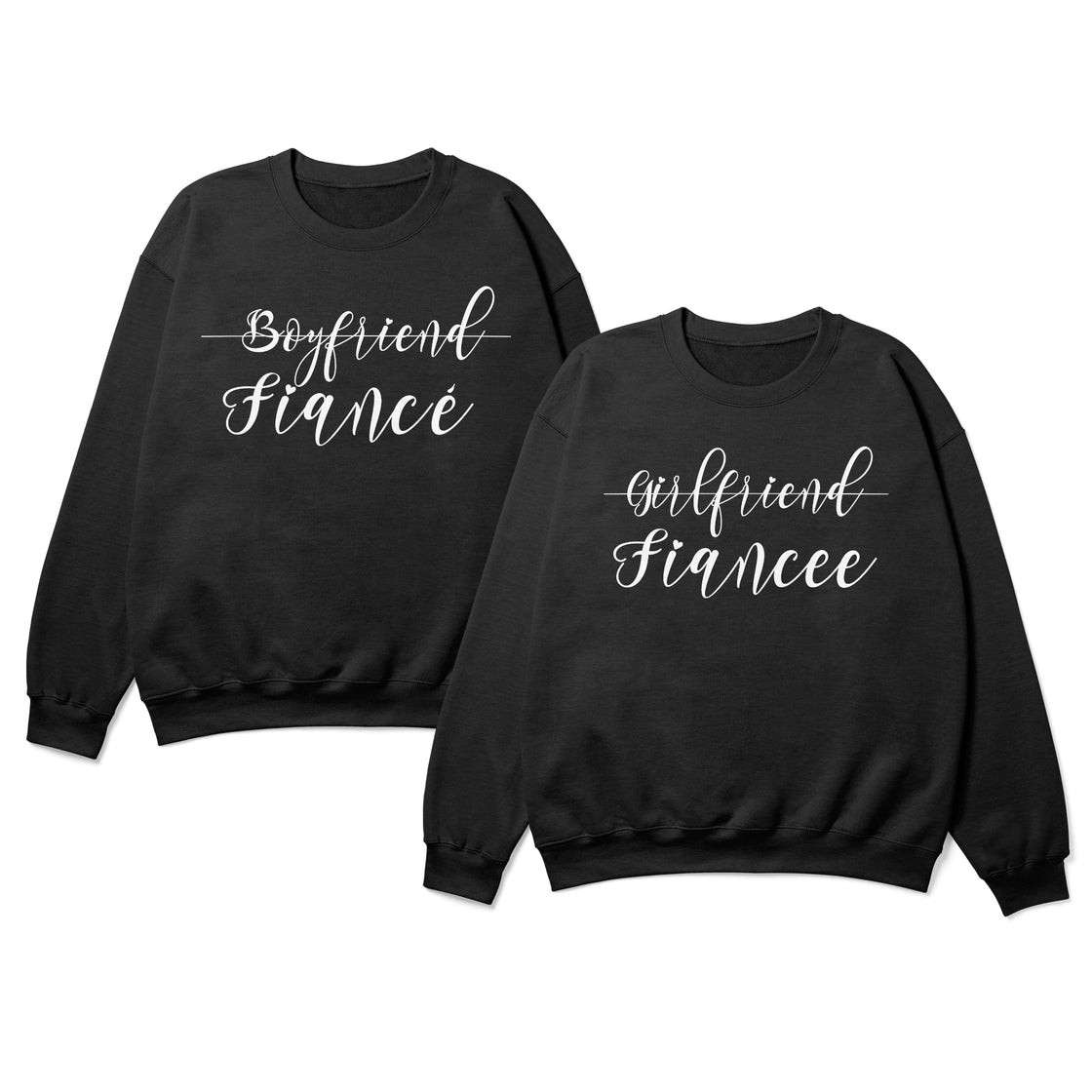 Boyfriend Fiancé & Girlfriend Fiancee – Couple Matching Outfit