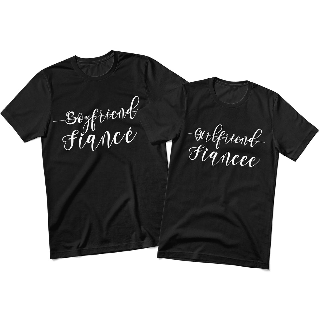 Boyfriend Fiancé & Girlfriend Fiancee – Couple Matching Outfit