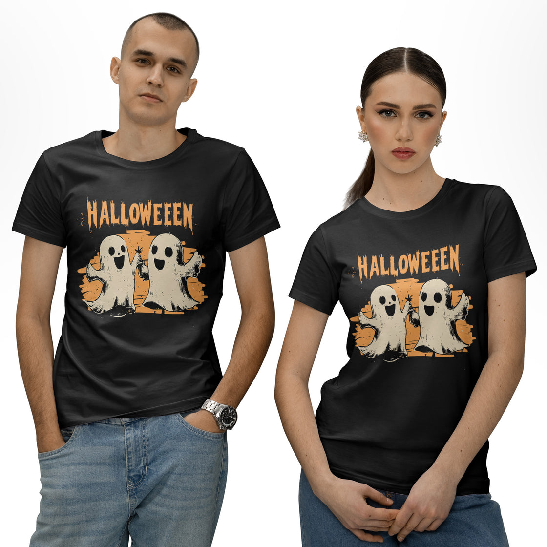 Halloween – Matching Outfits for Couples – Ghosty Boo Duo