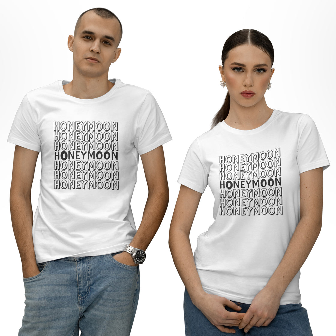 Honeymoon – Just Married Couple Matching Outfit