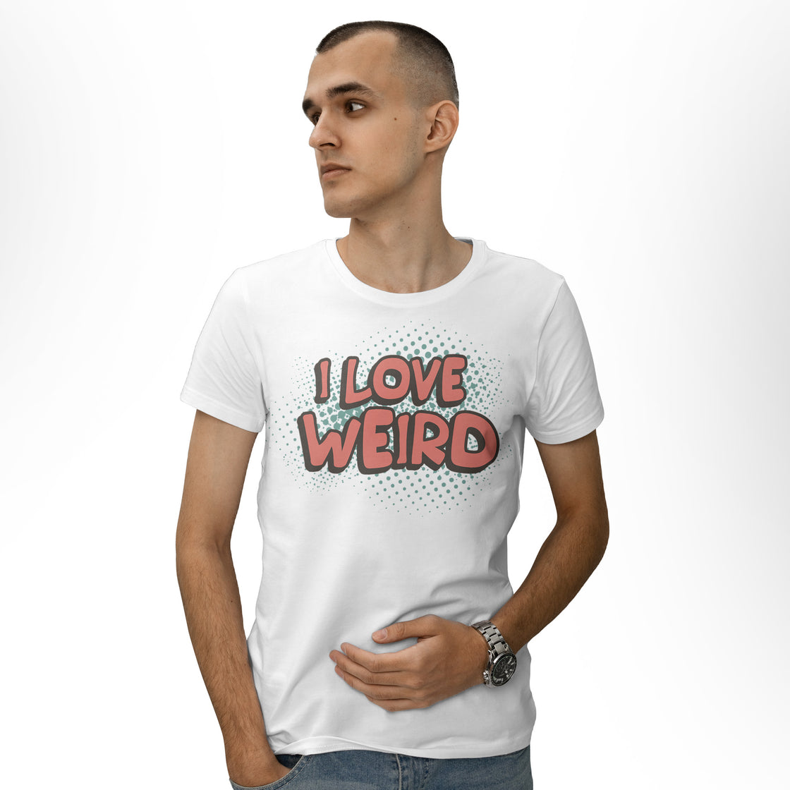 I Love Weird & I'm Weird – Funny Matching Set for Couples