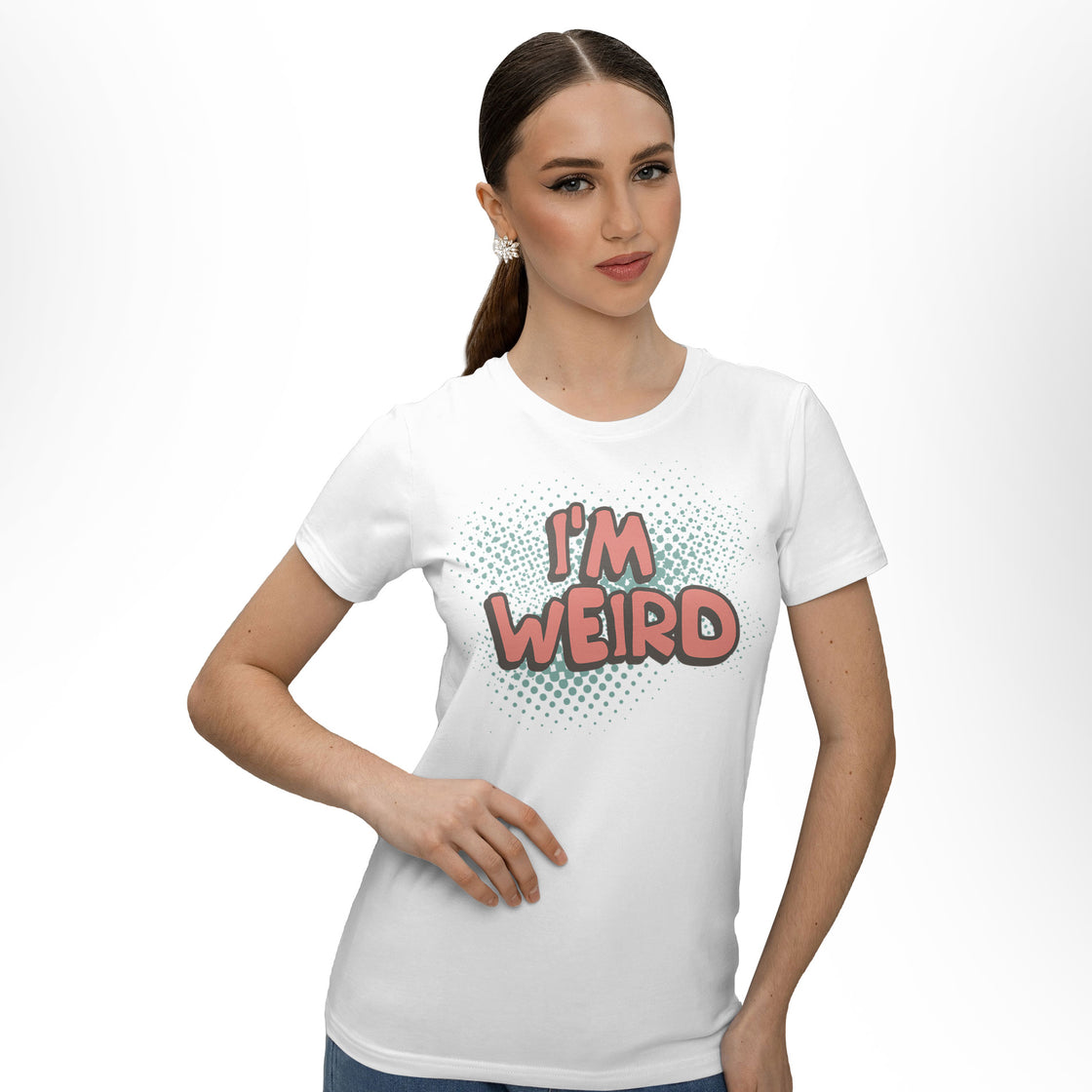 I Love Weird & I'm Weird – Funny Matching Set for Couples