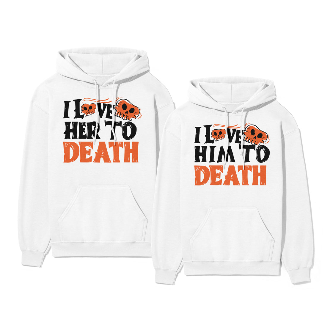 I Love Her to Death & I Love Him to Death – Spooky Matching Look for Couples