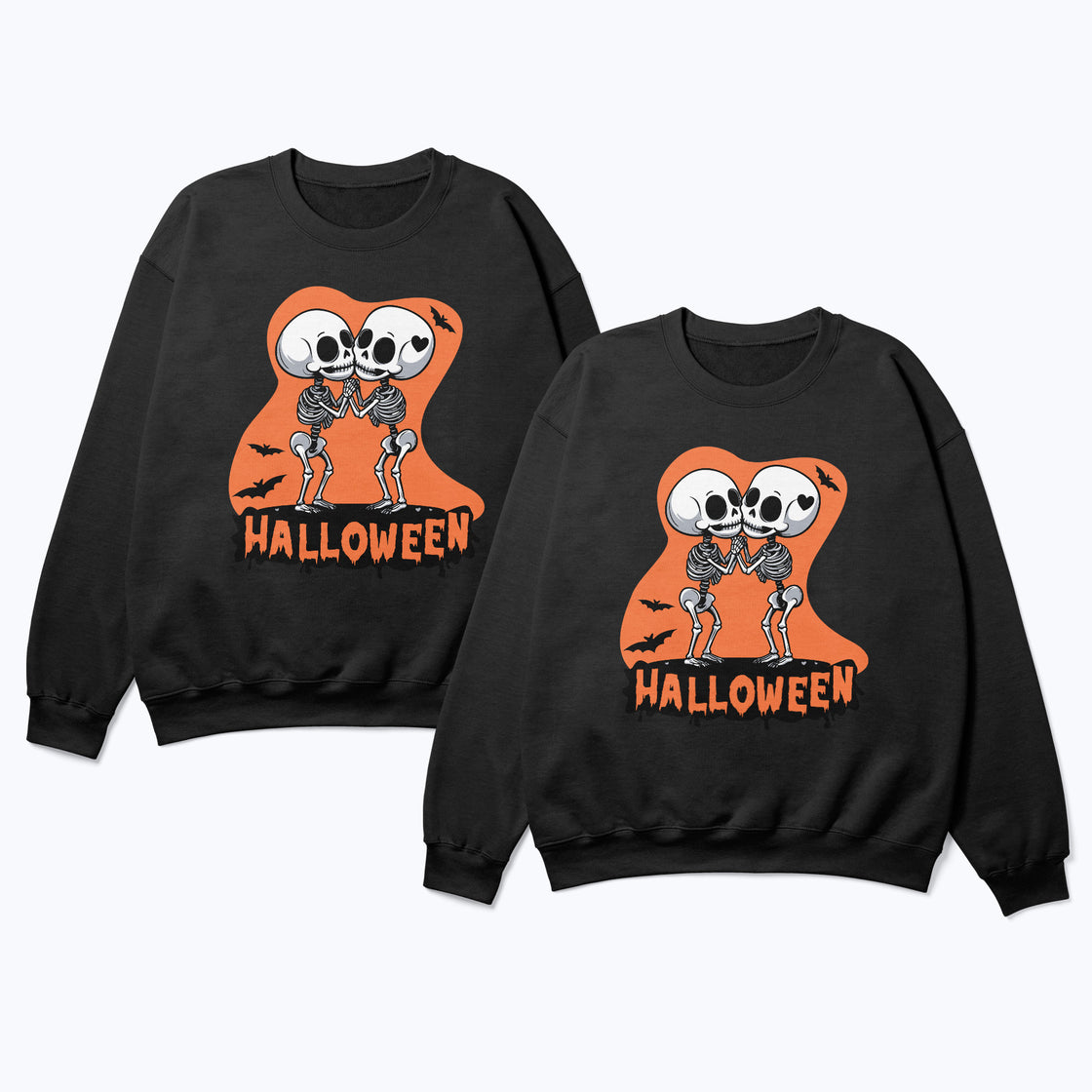 Halloween – Matching Spooky Love Tees for Couples