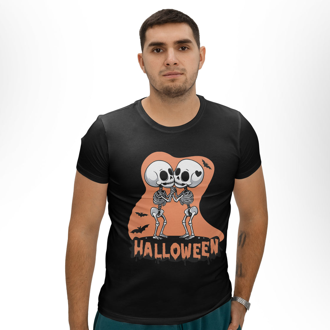 Halloween – Matching Spooky Love Tees for Couples