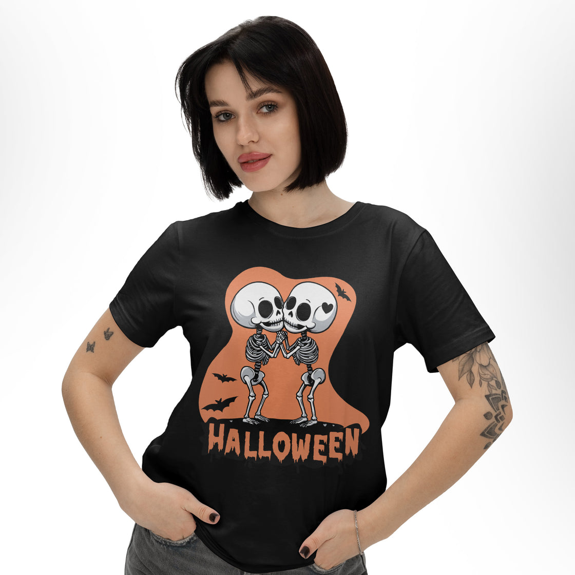 Halloween – Matching Spooky Love Tees for Couples