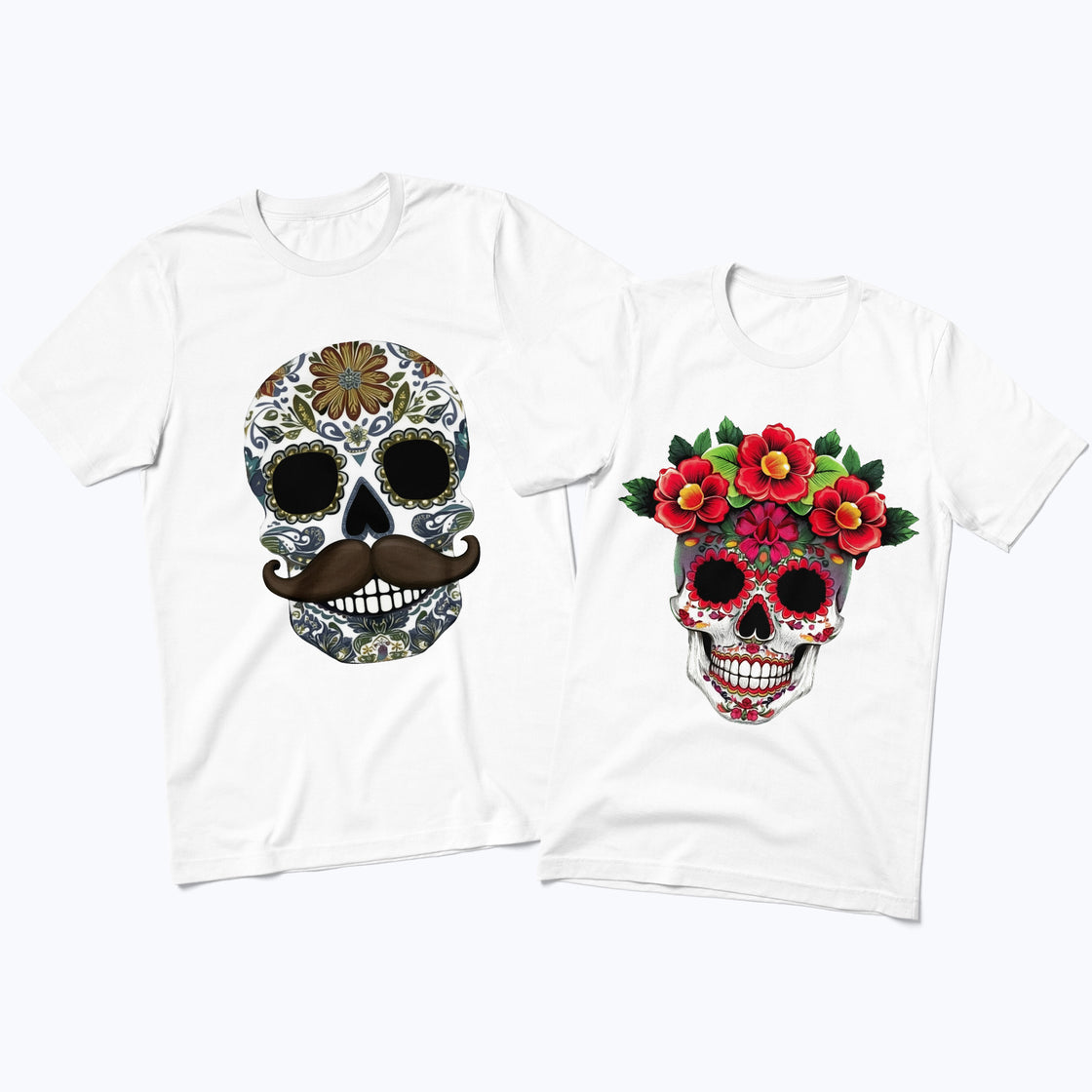 Skull Love – Matching Outfits for Couples Who Celebrate Eternal Love